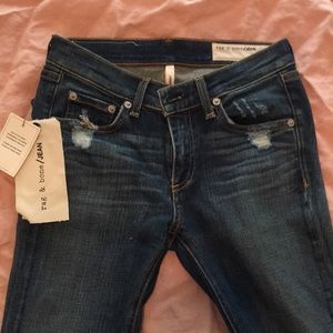 rag & bone distressed jeans